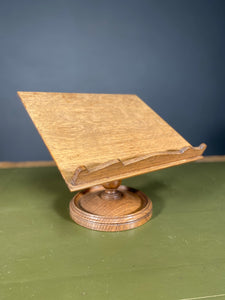 Antique Oak Bible Book Stand