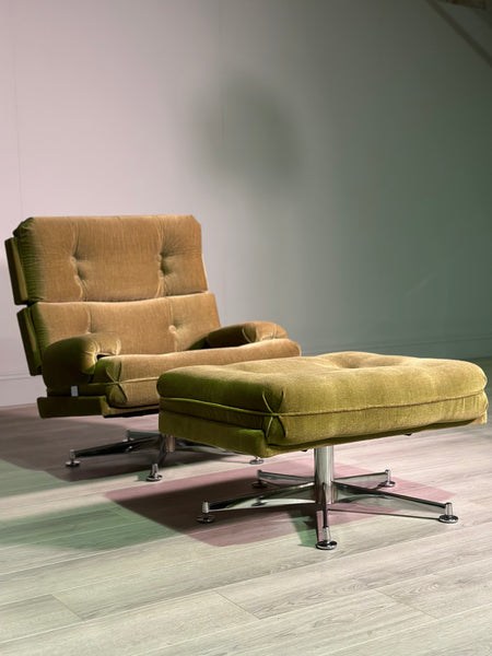 Howard Keith Kohinoor Armchair And Footstool