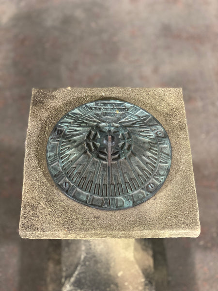 Vintage Stone Sundial