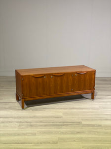 Jens Risom Black Walnut Credenza