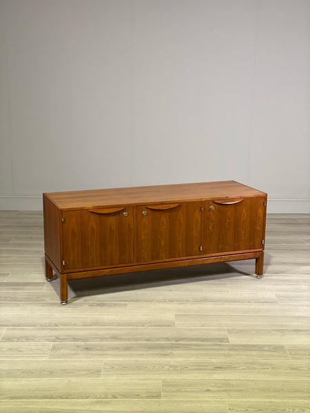 Jens Risom Black Walnut Credenza