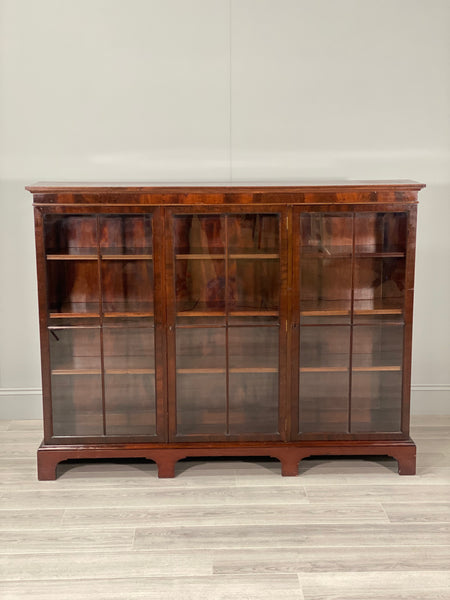 Large Victorian Mahogany Bookcase