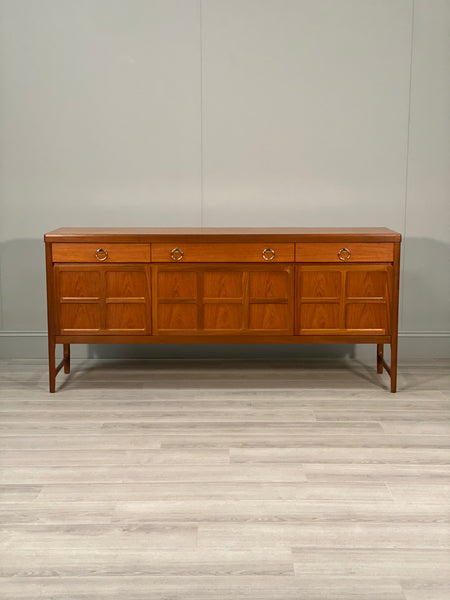 Mid 20th Century Nathan Squares Teak Sideboard