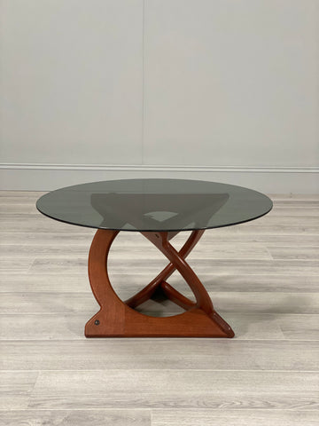 Mid Century Danish Teak Coffee Table Georg Jensen For Kubus