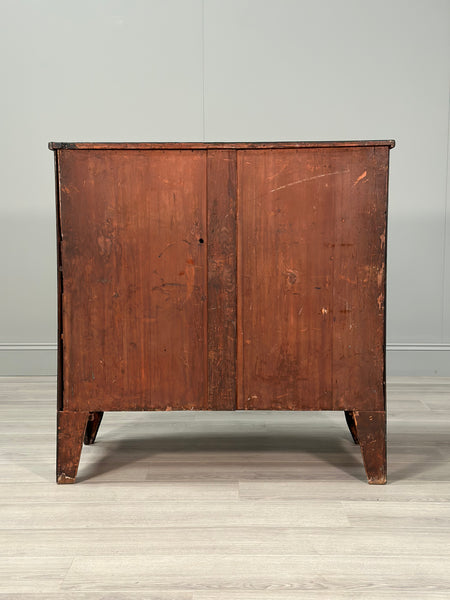 19th Century Geometric Painted Chest Of Drawers