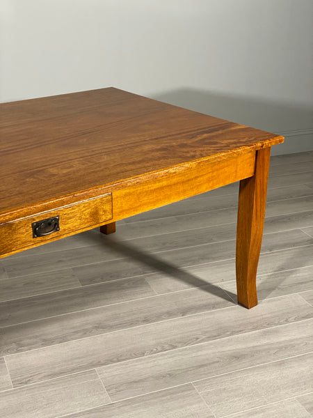 Large Vintage Mahogany Dining Table