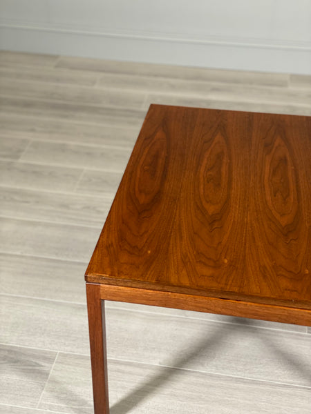 Jens Risom Black Walnut Coffee Table