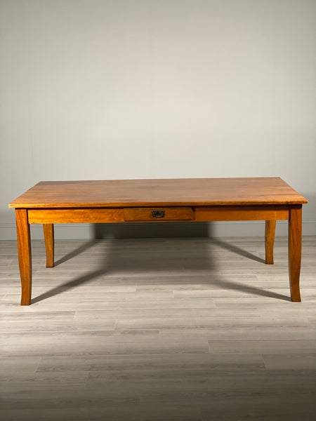 Large Vintage Mahogany Dining Table