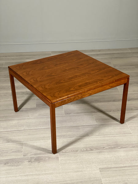 Jens Risom Black Walnut Coffee Table