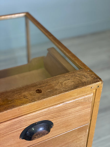 Antique Haberdashery Shop Counter