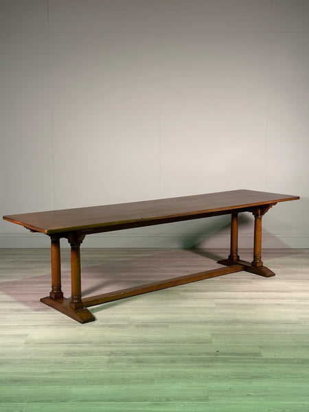 Antique Heals Tilden 9ft Oak Dining Table