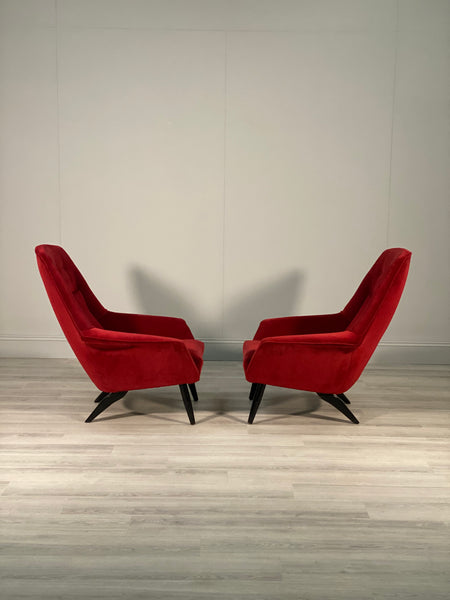 A Stylish Pair Of 1960’s Armchair’s