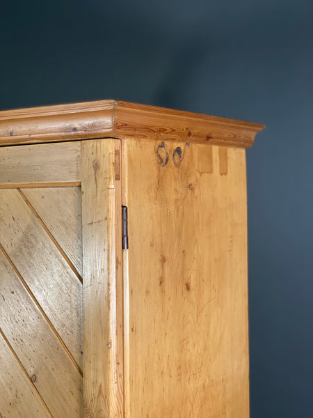 Victorian Pine School Housekeepers Cupboard