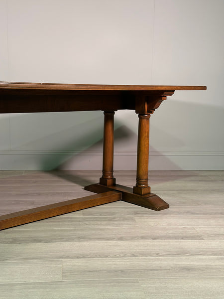 Antique Heals Tilden 9ft Oak Dining Table