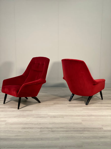 A Stylish Pair Of 1960’s Armchair’s