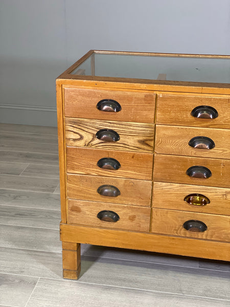 Antique Haberdashery Shop Counter
