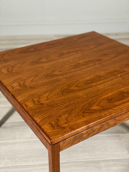 Jens Risom Black Walnut Coffee Table
