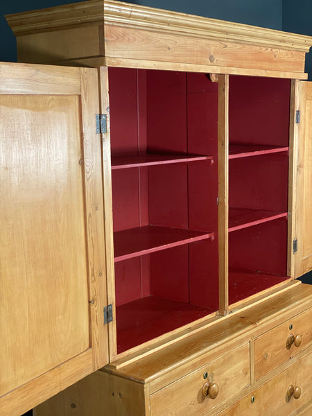 Victorian Pine Linen Press