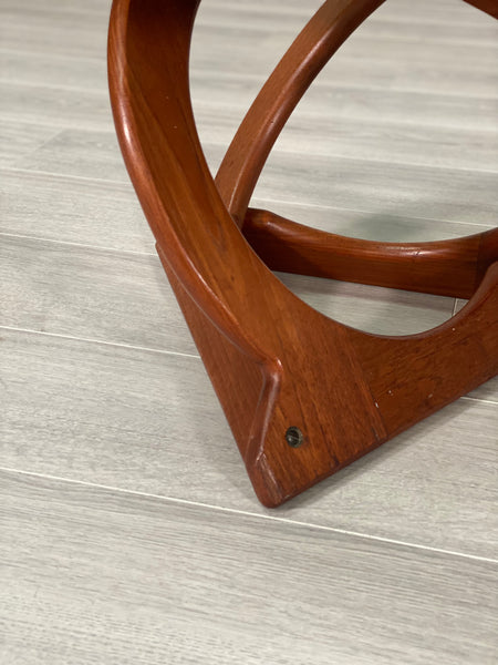 Mid Century Danish Teak Coffee Table Georg Jensen For Kubus