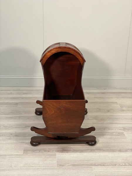 19th Century Mahogany Baby’s Crib