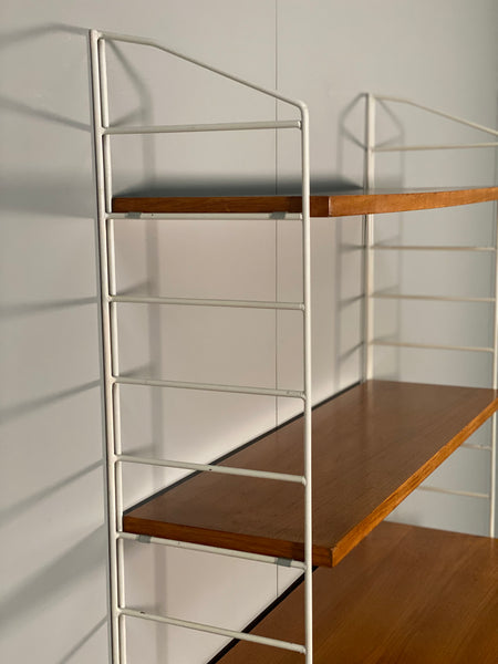 Mid 20th Century Modular Shelving System By Avalon
