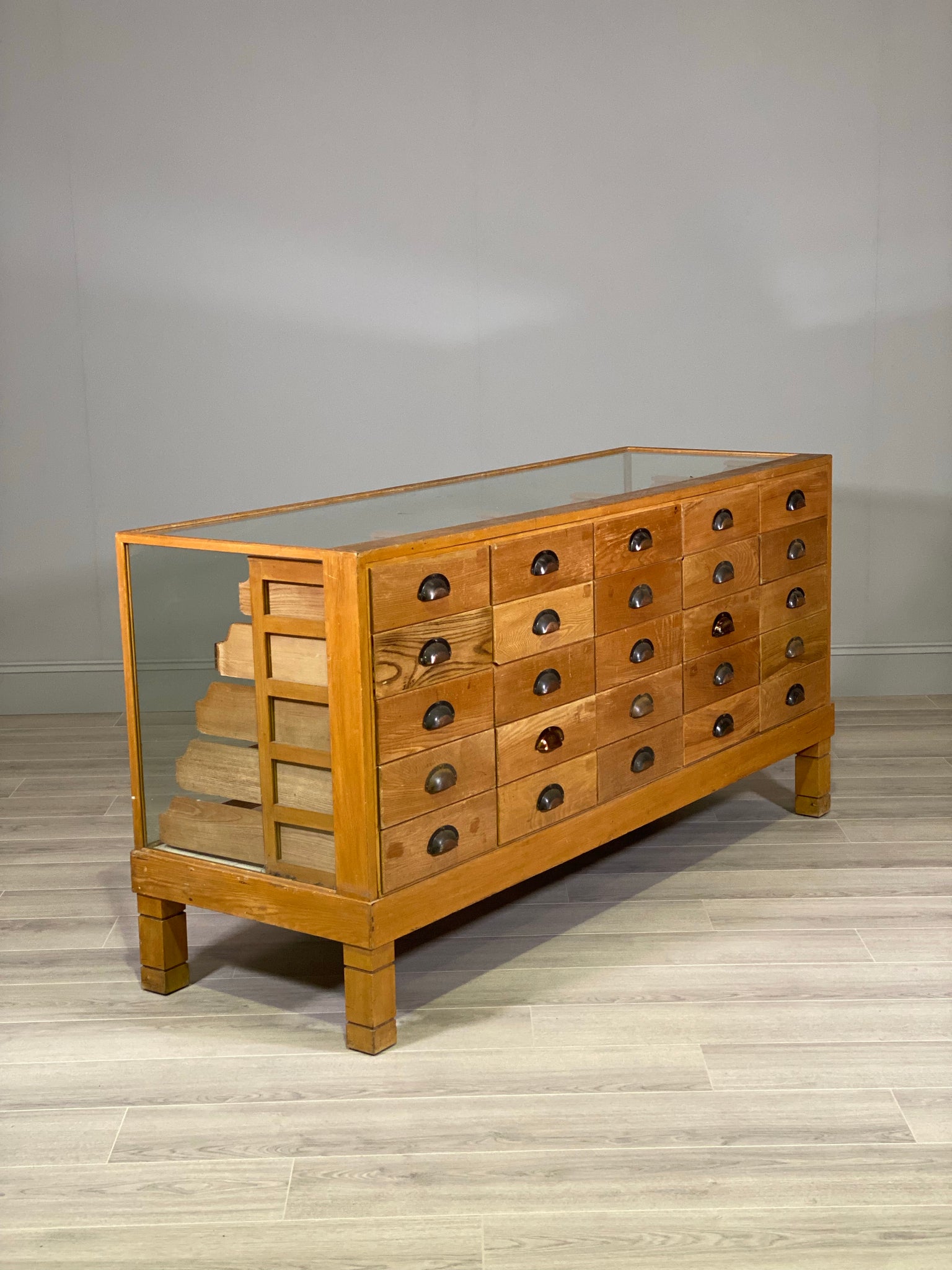 Antique Haberdashery Shop Counter