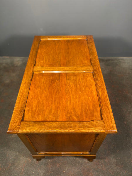 Mid 20th Century Walnut Bedding Box