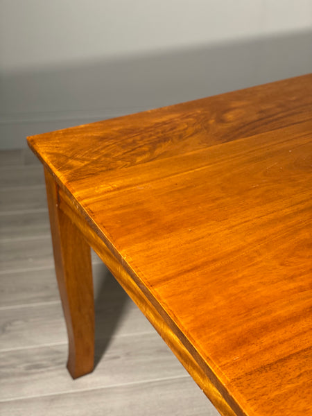 Large Vintage Mahogany Dining Table